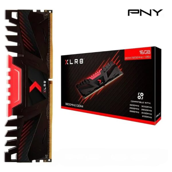 16GB DDR4 RAM 3200MHz PNY XLR8 GAMiNG RAM WiTH HEATSiNK