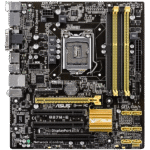 4th GEN MOTHERBOARD 4 RAM SLOT ASUS Q87M-E MICRO ATX (2)
