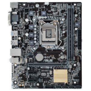 6th GEN MOTHERBOARD 2 RAM SLOT ASUS H110M-K MiCRO ATX (4)