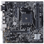 ASUS PRiME A320M-K AMD RYZEN MOTHERBOARD MiCRO ATX USED (9)