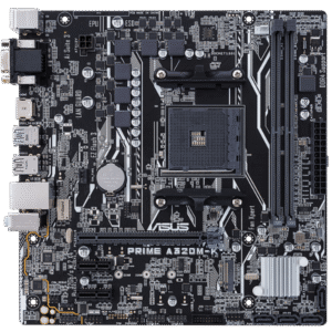 ASUS PRiME A320M-K AMD RYZEN MOTHERBOARD MiCRO ATX USED (9)