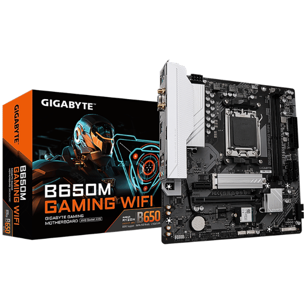 GiGABYTE B650M GAMiNG WiFi AM5 MOTHERBOARD DDR5 MiCRO ATX (1)