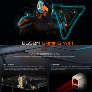 GiGABYTE B650M GAMiNG WiFi AM5 MOTHERBOARD DDR5 MiCRO ATX (11)