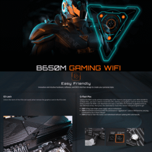GiGABYTE B650M GAMiNG WiFi AM5 MOTHERBOARD DDR5 MiCRO ATX (13)