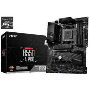MSI B550-A PRO AMD RYZEN MOTHERBOARD AM4 FULL ATX BOX PACK (23)