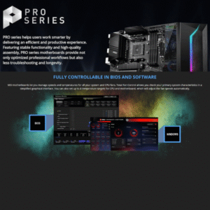 MSI B550-A PRO AMD RYZEN MOTHERBOARD AM4 FULL ATX BOX PACK (6)