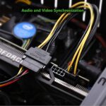 SATA POWER TO 6 PIN PCIe POWER CABLE CoNNECToR - Image 3