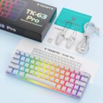 TEZARRE TK-63 Pro RGB WiRELESS MECHANiCAL GAMiNG KEYBOARD - Image 6
