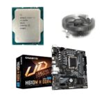 i3 12100F 12TH GEN MOTHERBOARD PROCESSOR PACKAGE WiTH GiGABYTE H610M H DDR4 (NEW)